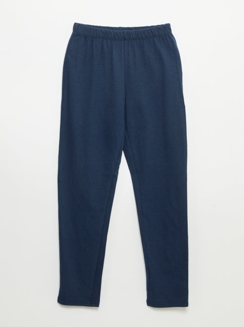 2-teiliger Pyjama – Langarm-T-Shirt + Hose - Kiabi