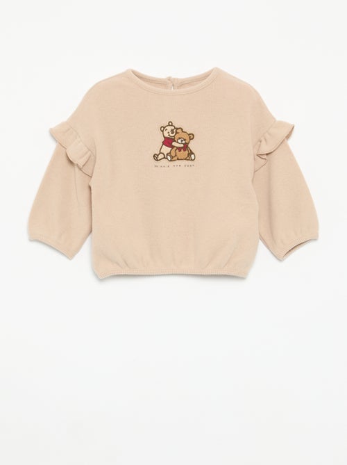 2-teiliges 'Disney'-Set – Sweatshirt mit Rüschen + Leggings - Kiabi