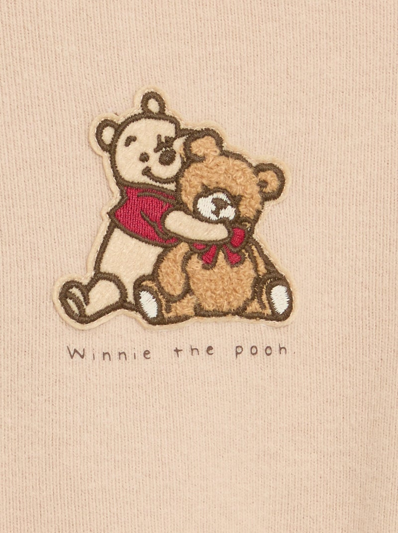 2-teiliges 'Disney'-Set – Sweatshirt mit Rüschen + Leggings Beige - Kiabi