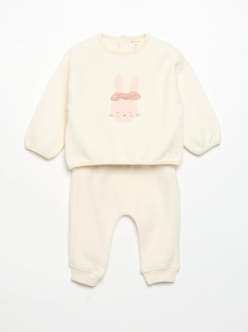 2-teiliges Jogging-Set – Sweatshirt + Hose - Kiabi