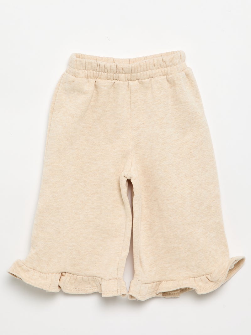 2-teiliges Set - Pullover + Hose Beige - Kiabi