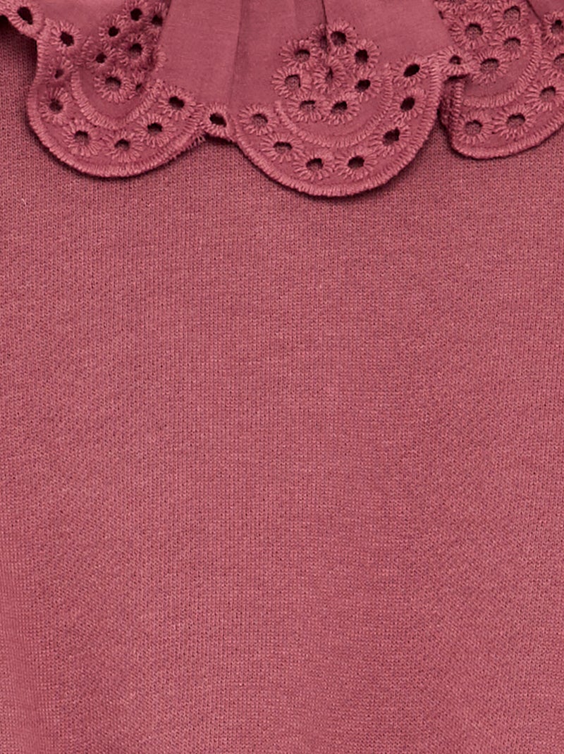 2-teiliges Set - Pullover + Hose Rose - Kiabi