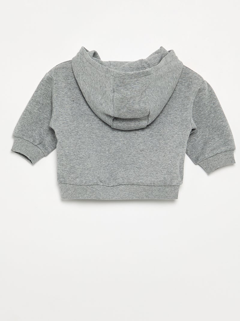 2-teiliges Set - Sweatshirt + Hose Gris - Kiabi