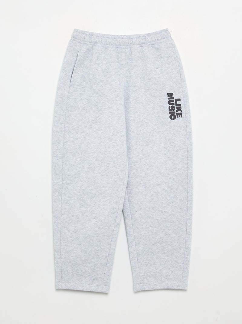 2-teiliges Set - Sweatshirt + Jogginghose Gris - Kiabi