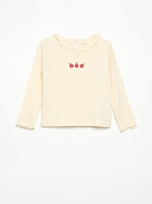2-teiliges Set - T-Shirt + Samthose - Kiabi