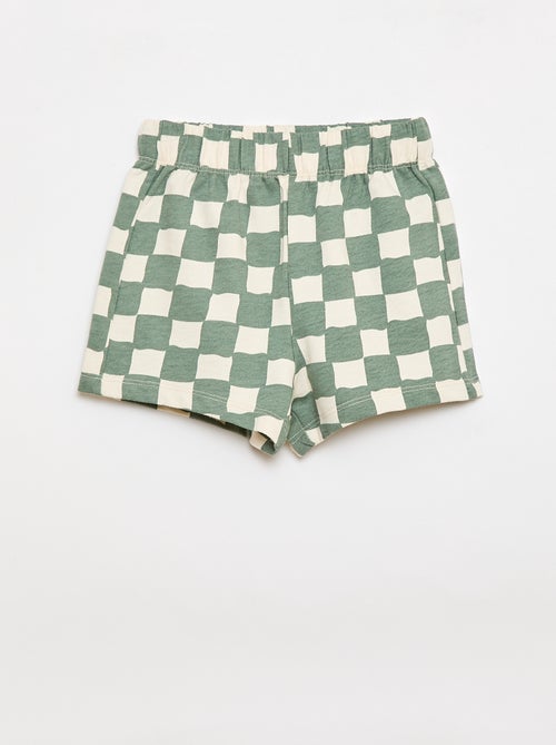 2-teiliges Set aus Baumwolle: T-Shirt + Shorts - Kiabi