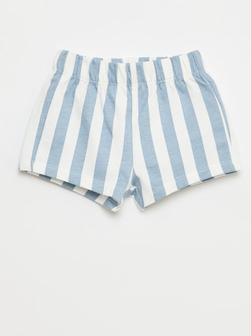 2-teiliges Set aus Baumwolle: T-Shirt + Shorts - Kiabi