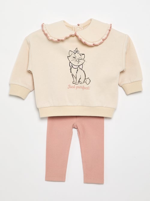 2-teiliges Set 'Disney' – Sweatshirt + Leggings - Kiabi 2-teiliges Set 'Disney' – Sweatshirt + Leggings - Kiabi