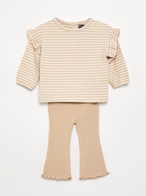 2-teiliges Set – Pullover + Leggings - Kiabi
