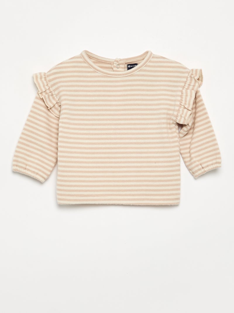 2-teiliges Set – Pullover + Leggings Beige - Kiabi