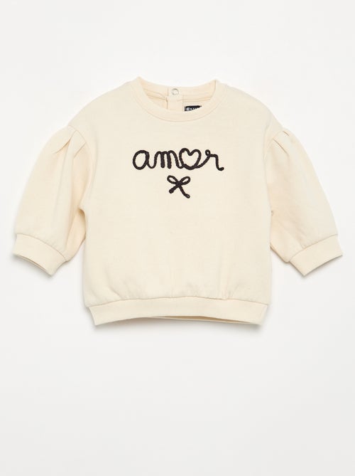 2-teiliges Set – Sweatshirt + Hose - Kiabi