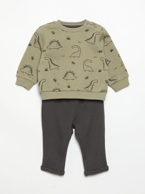 2-teiliges Set: Sweatshirt + Hose - Kiabi