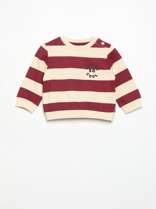 2-teiliges Set: Sweatshirt + Hose - Kiabi