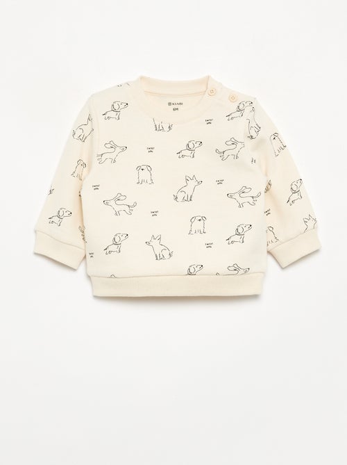 2-teiliges Set: Sweatshirt + Hose - Kiabi