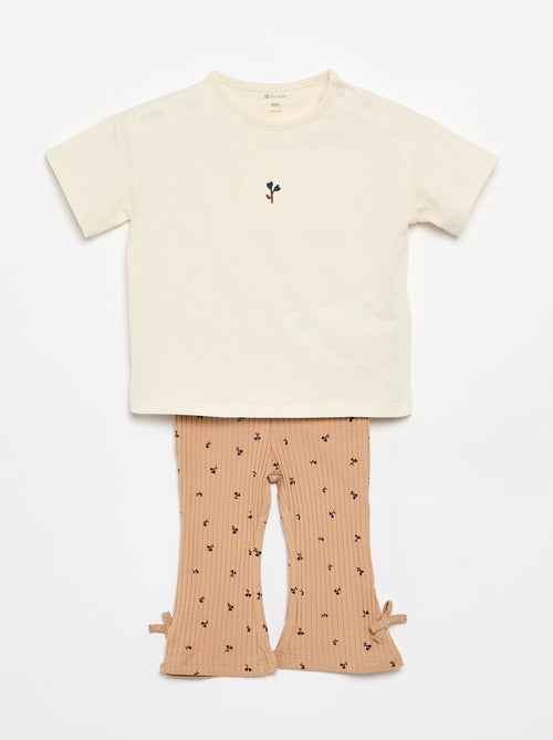 2-teiliges Set: T-Shirt + Leggings - Kiabi
