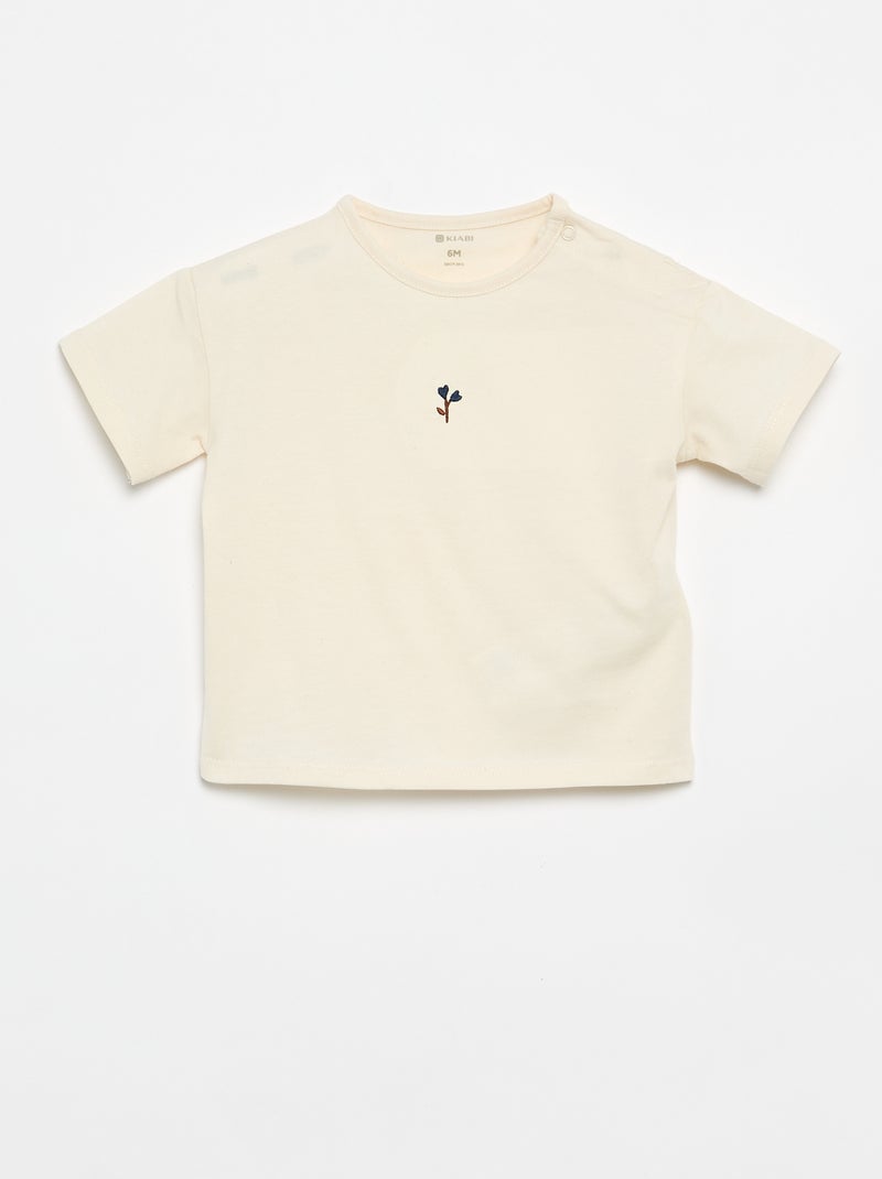 2-teiliges Set: T-Shirt + Leggings Beige - Kiabi