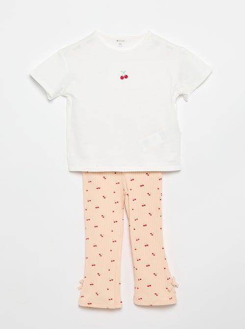 2-teiliges Set: T-Shirt + Leggings - Kiabi