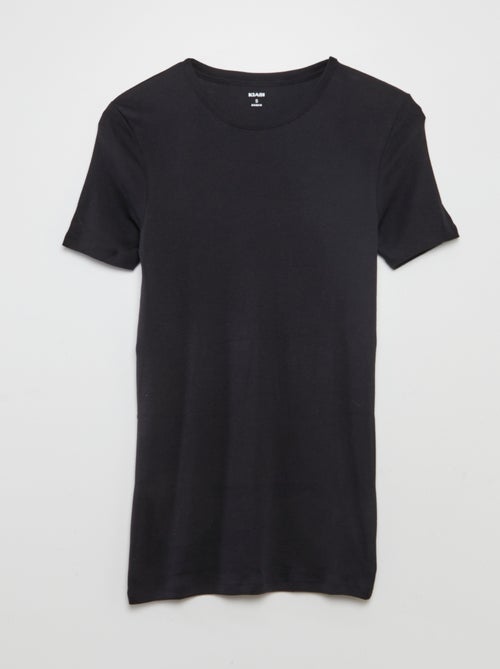 2er-Pack Basic T-Shirts - Kiabi
