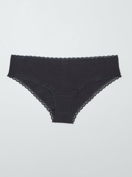 2er-Pack Baumwoll-Shorties - Kiabi