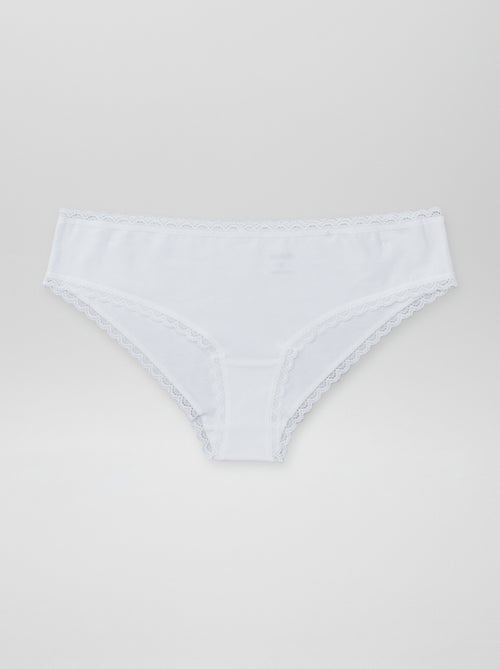 2er-Pack Baumwoll-Shorties - Kiabi