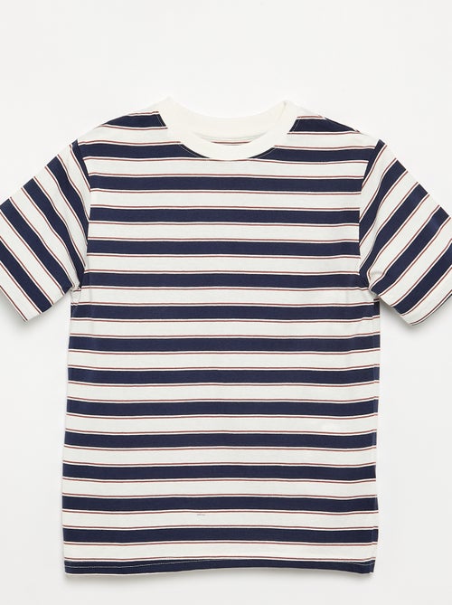 2er-Pack bedruckte Kurzarm-T-Shirts - Kiabi
