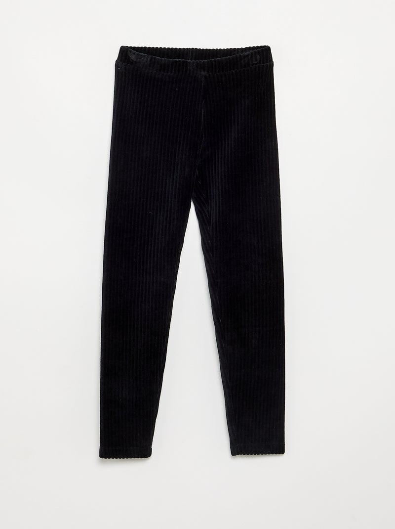 2er-Pack Cord-Leggings Braun - Kiabi