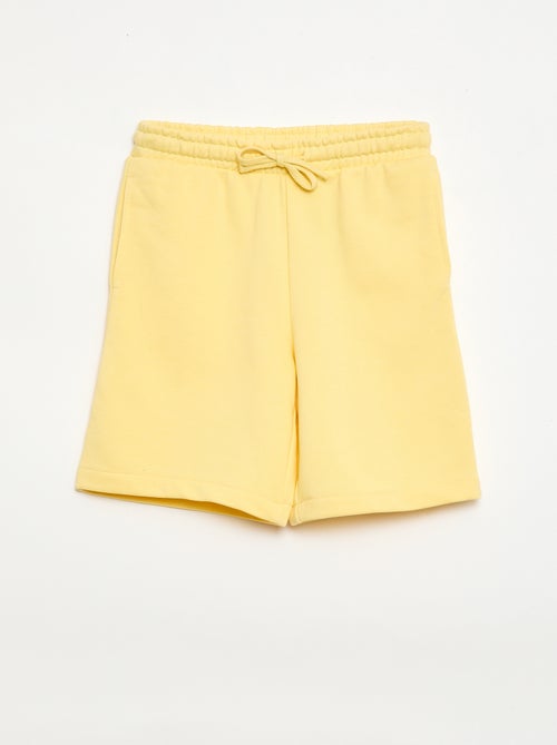 2er-Pack einfarbige Baumwollshorts - Kiabi