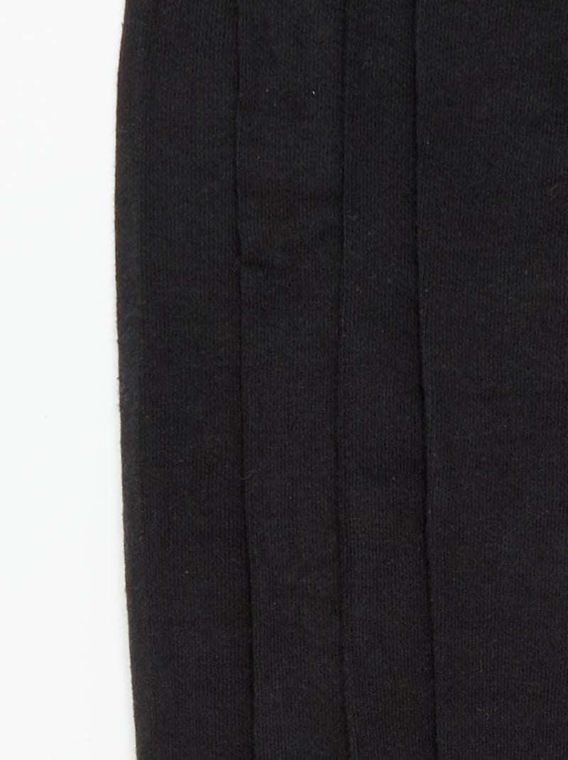 2er-Pack einfarbige Strumpfhosen Noir - Kiabi