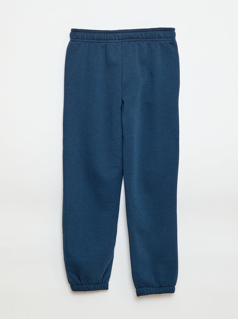 2er-Pack Fleece-Jogginghosen Beige/Blau - Kiabi