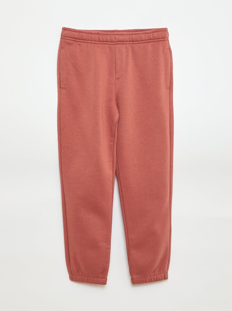 2er-Pack Fleece-Jogginghosen Blau/braun - Kiabi