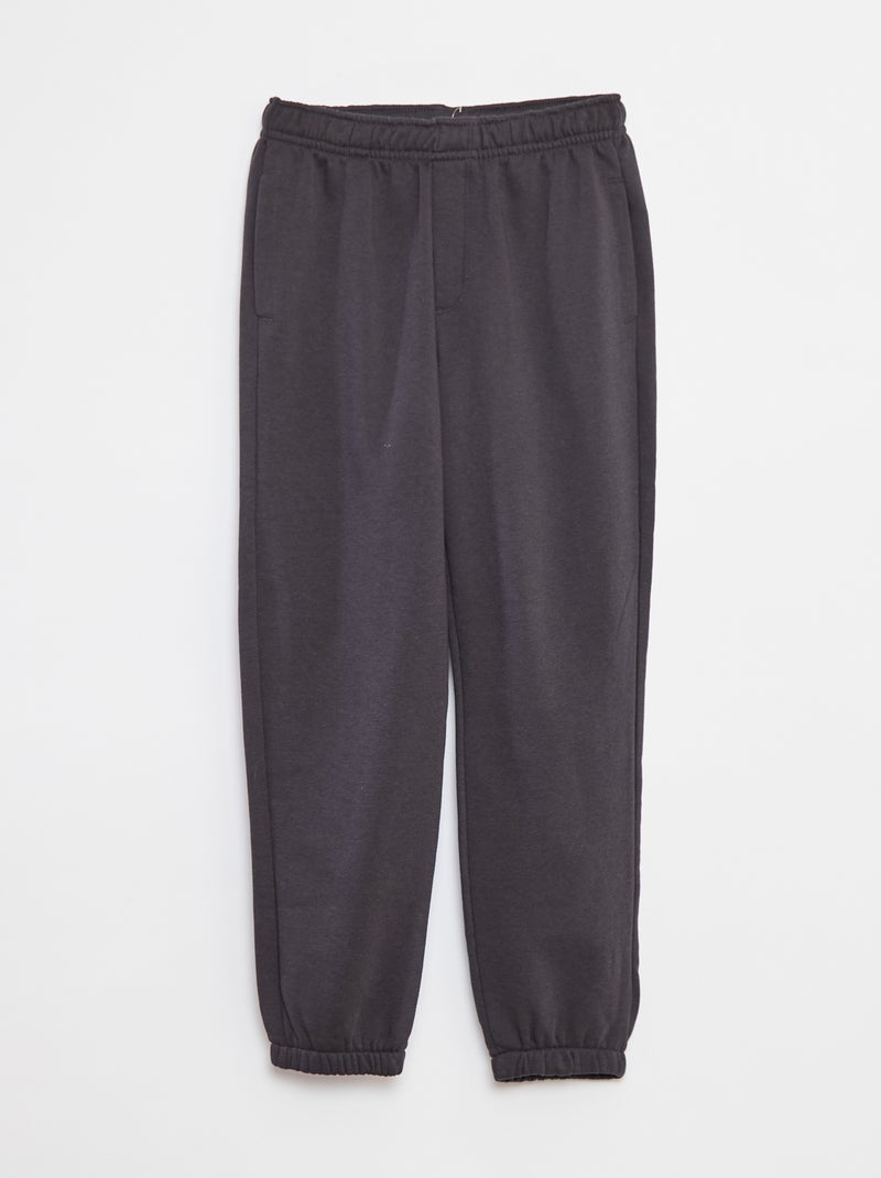 2er-Pack Fleece-Jogginghosen Grau - Kiabi