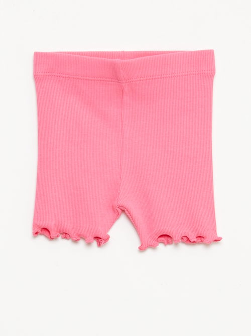 2er-Pack gerippte Leggings - Kiabi