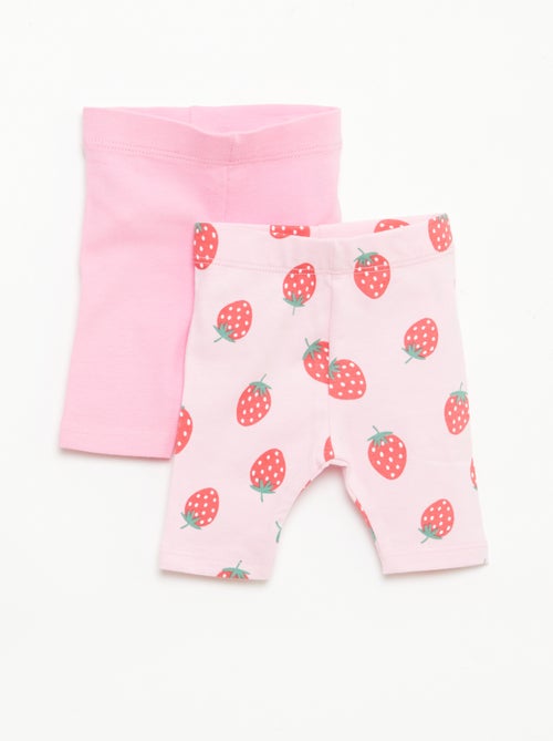 2er-Pack kurze Leggings - Kiabi