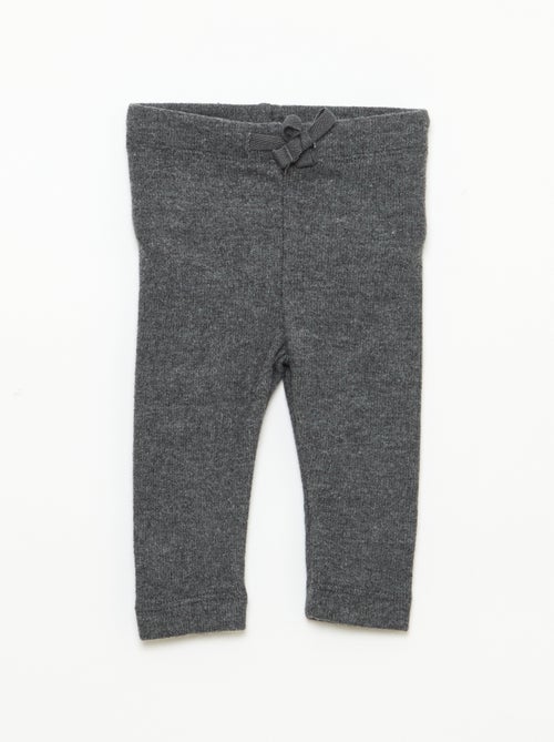 2er-Pack Kuschelstrick-Leggings - Kiabi
