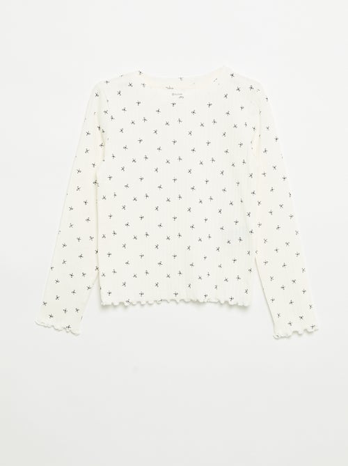 2er-Pack Langarm-T-Shirts - Kiabi