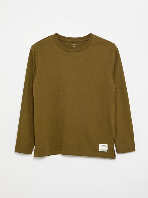 2er-Pack Langarm-T-Shirts - Kiabi