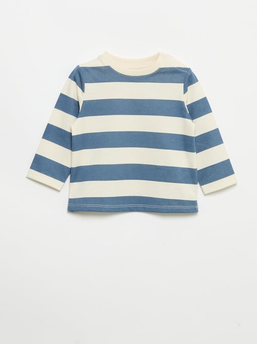 2er-Pack Langarm-T-Shirts - Kiabi