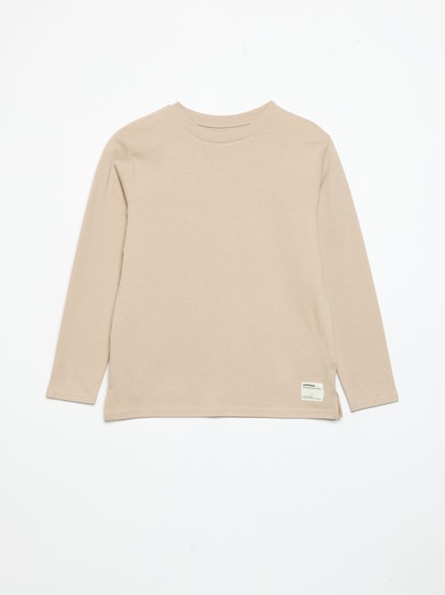 2er-Pack Langarm-T-Shirts - Kiabi