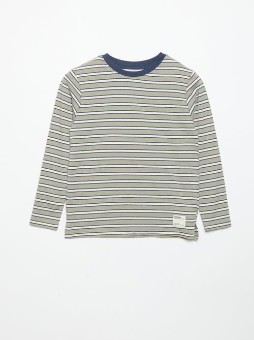 2er-Pack Langarm-T-Shirts - Kiabi