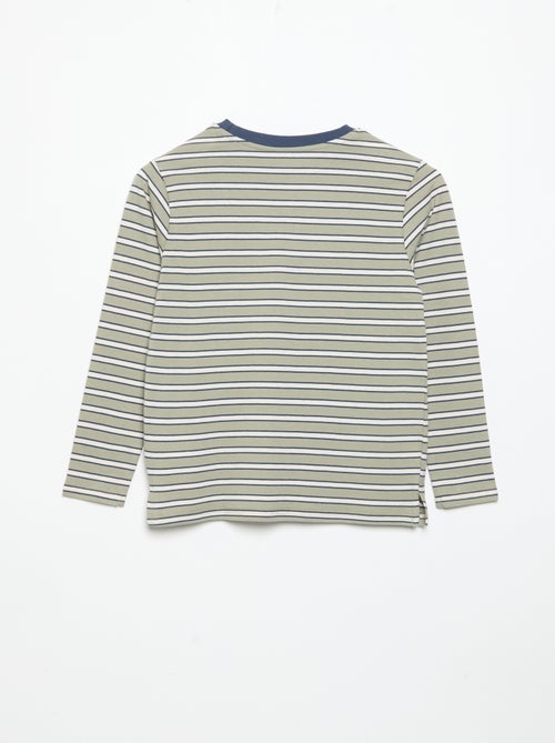 2er-Pack Langarm-T-Shirts - Kiabi