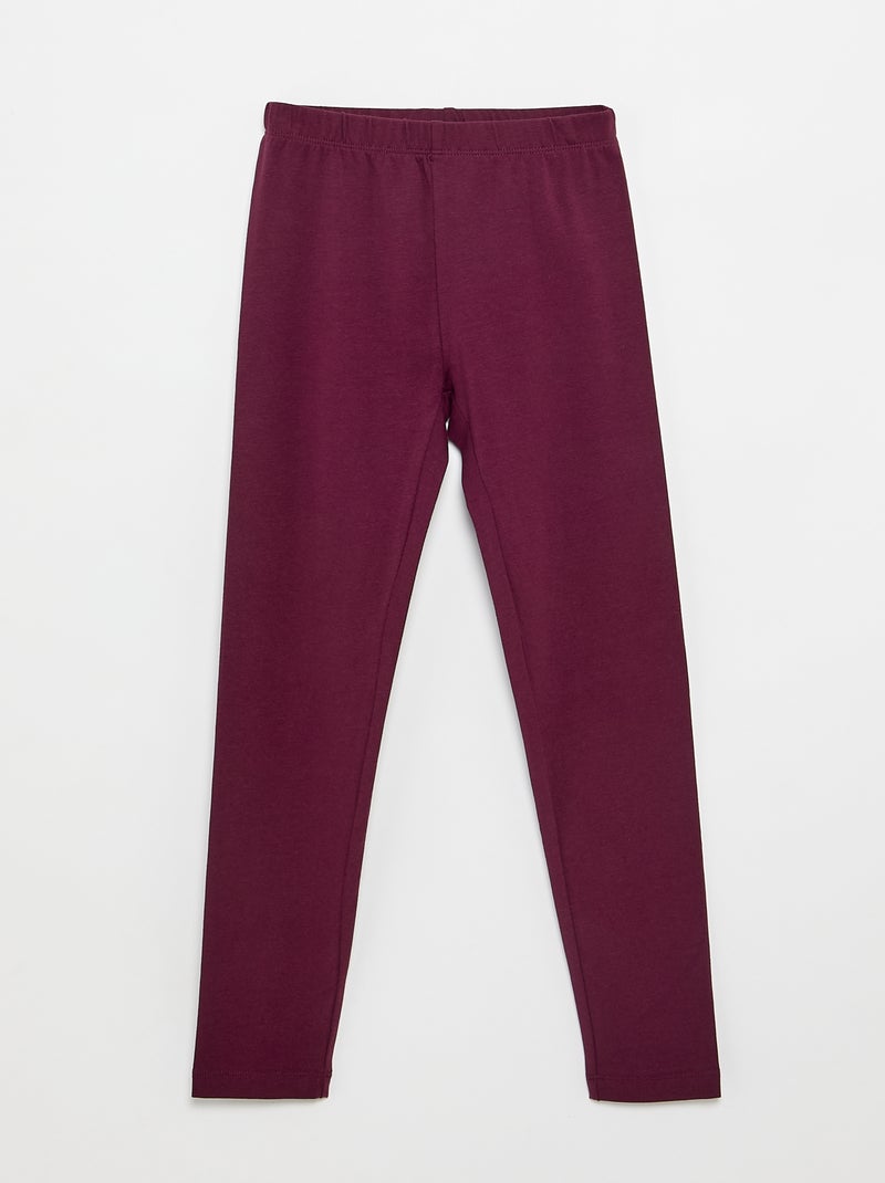 2er-Pack lange Leggings Blanc - Kiabi
