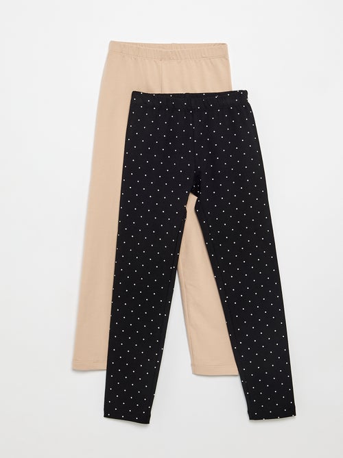 2er-Pack lange Leggings - Kiabi