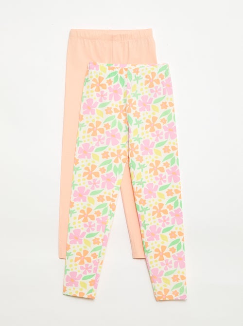 2er-Pack lange Leggings - Kiabi