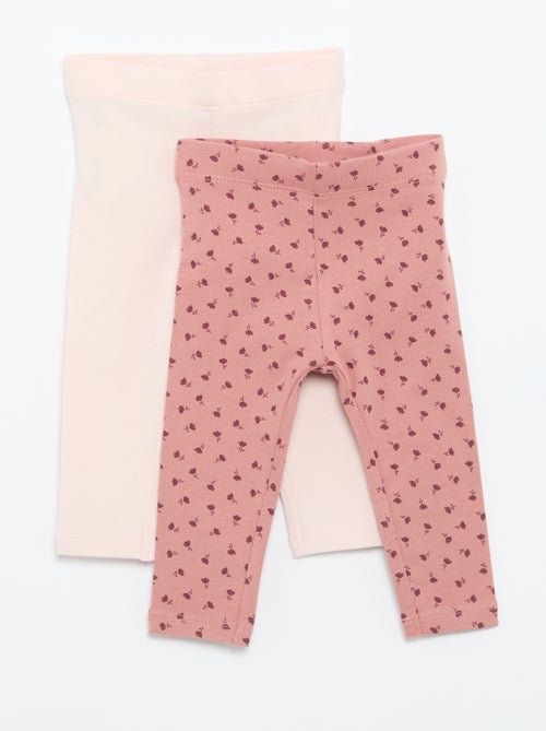 2er-Pack lange Leggings - Kiabi