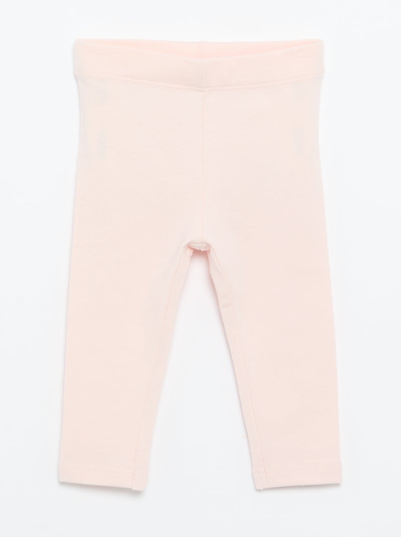2er-Pack lange Leggings Rosa - Kiabi