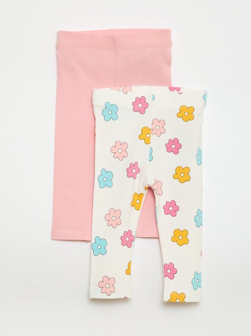 2er-Pack lange Leggings - Kiabi