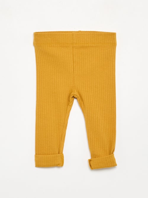 2er-Pack Leggings aus Rippstrick - Kiabi