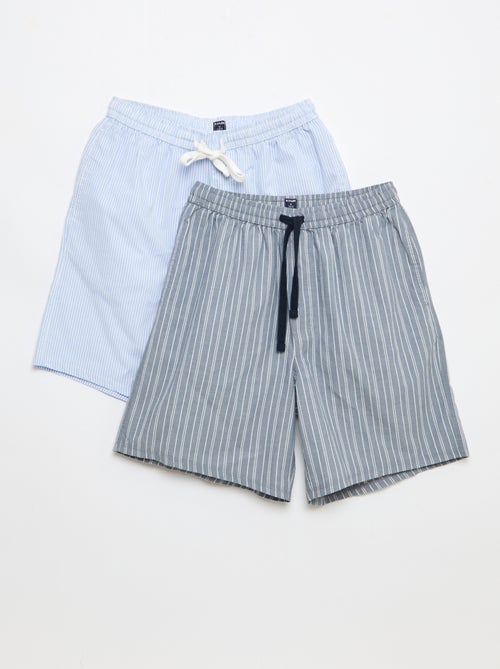 2er-Pack Nachtshorts mit Taschen - Kiabi