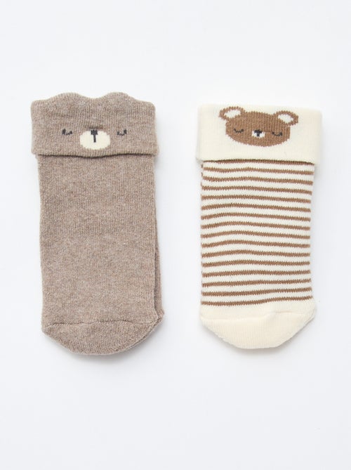 2er-Pack Neugeborenen-Socken - Kiabi 2er-Pack Neugeborenen-Socken - Kiabi