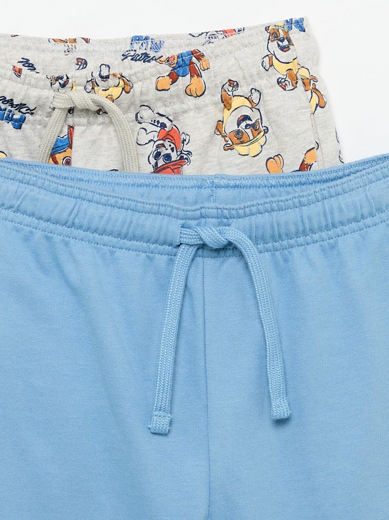 2er-Pack "PAW Patrol" Shorts Grau - Kiabi